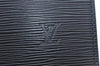 Authentic Louis Vuitton Epi Sac Triangle Hand Bag Black M52092 LV 6257I