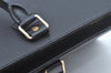 Authentic Louis Vuitton Epi Sac Triangle Hand Bag Black M52092 LV 6257I