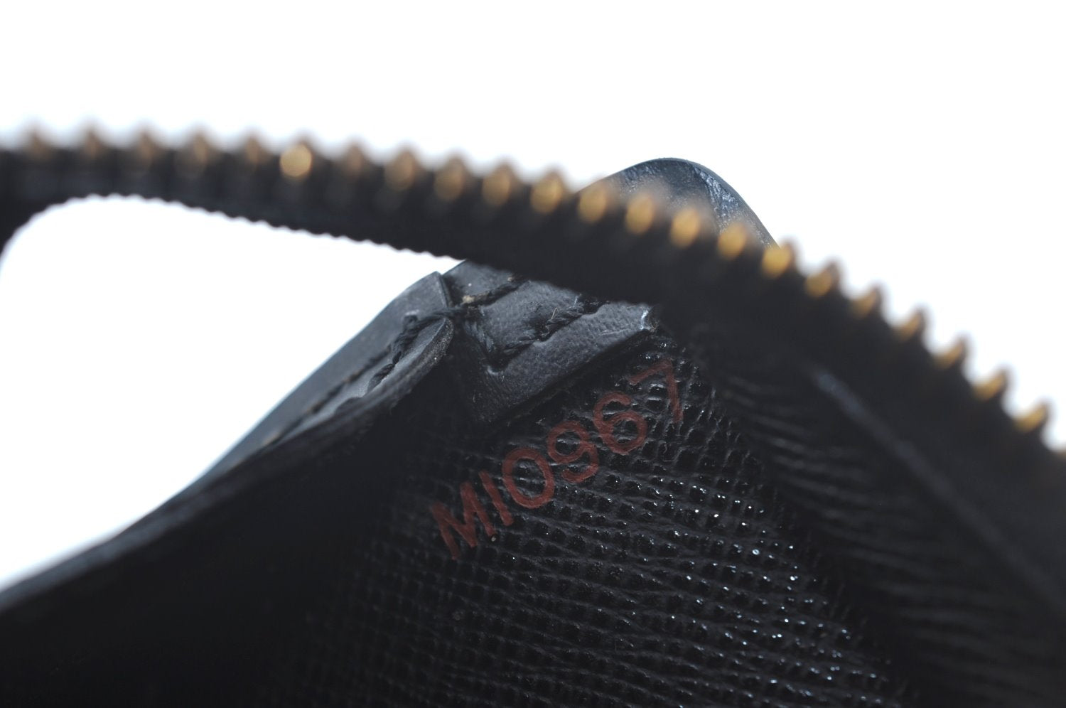 Authentic Louis Vuitton Epi Sac Triangle Hand Bag Black M52092 LV 6257I