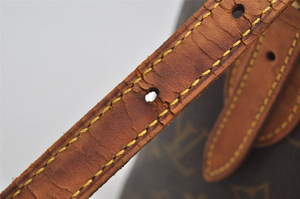 Authentic Louis Vuitton Monogram Bucket PM Shoulder Tote Bag M42238 LV 6257J