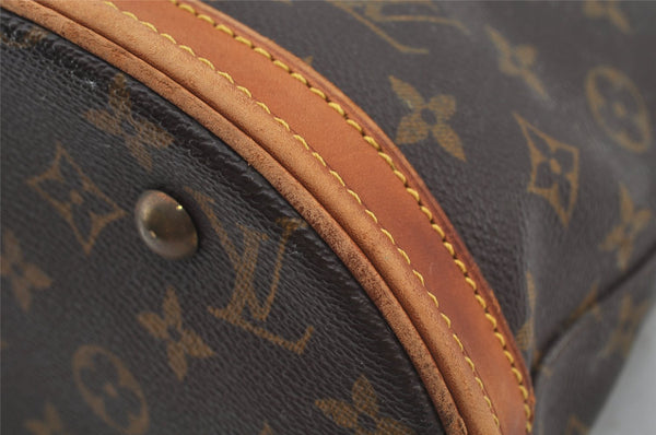 Authentic Louis Vuitton Monogram Bucket PM Shoulder Tote Bag M42238 LV 6257J