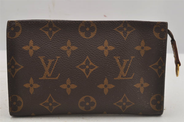 Authentic Louis Vuitton Monogram Bucket PM Shoulder Tote Bag M42238 LV 6257J