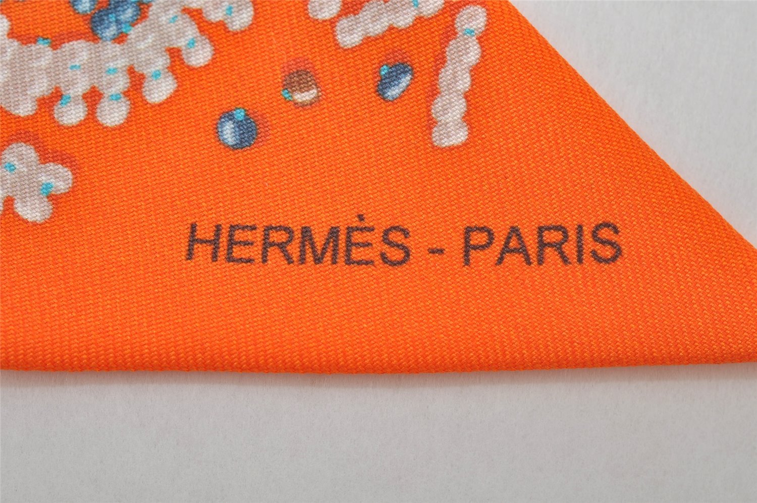 Authentic HERMES Twilly Scarf 