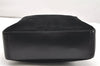 Authentic GUCCI Shoulder Hand Bag Purse Suede Leather 0013770 Black 6259K