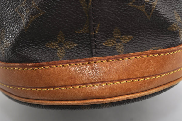 Authentic Louis Vuitton Monogram Bucket PM Shoulder Tote Bag M42238 LV 6260I