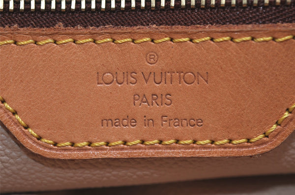 Authentic Louis Vuitton Monogram Bucket PM Shoulder Tote Bag M42238 LV 6260I