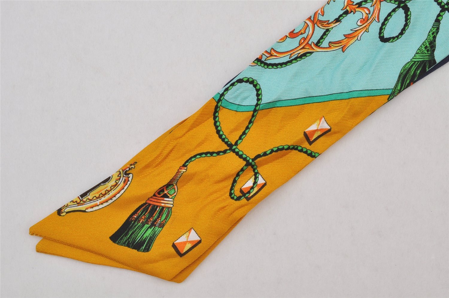 Authentic HERMES Twilly Scarf 