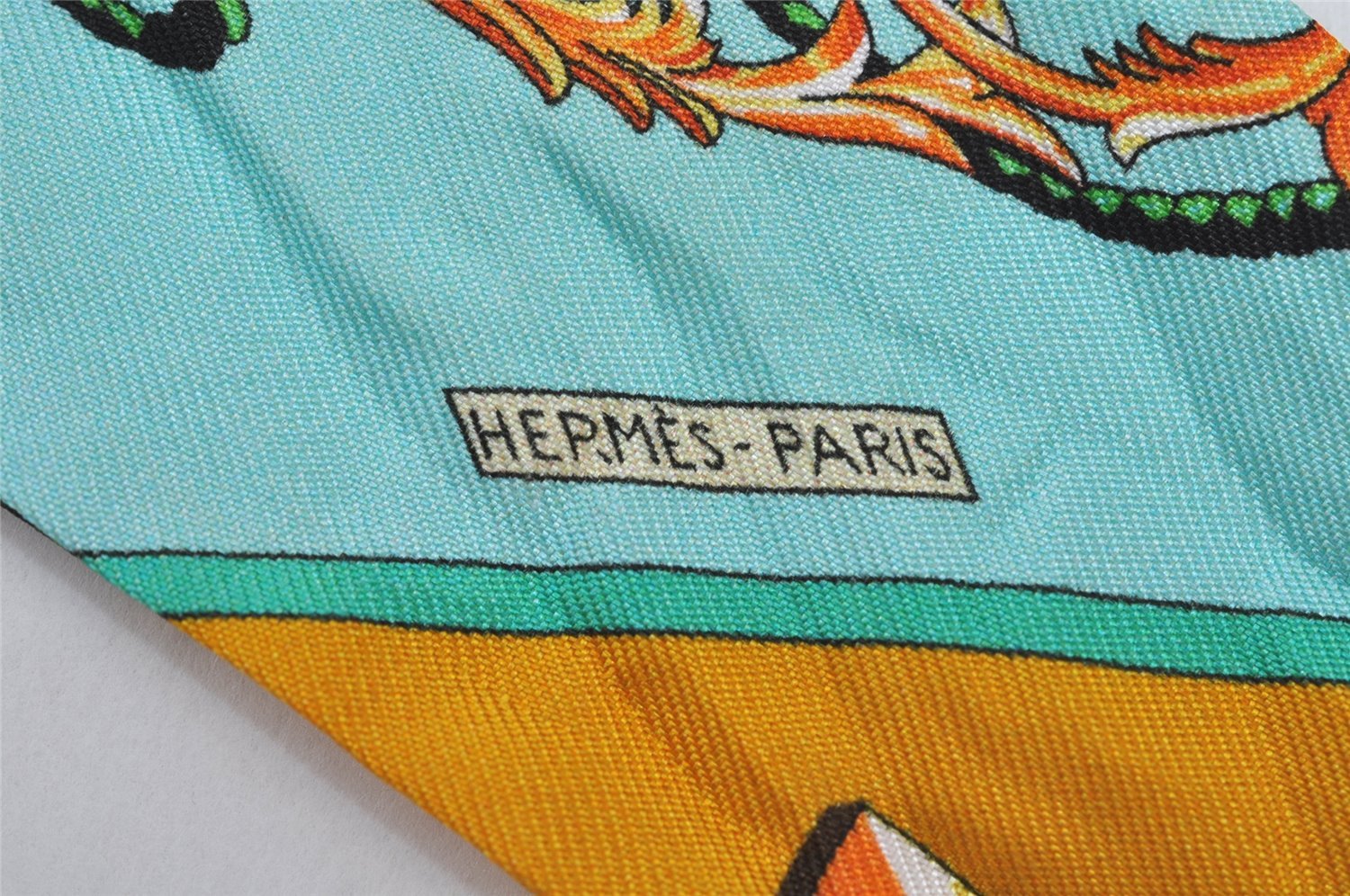 Authentic HERMES Twilly Scarf 