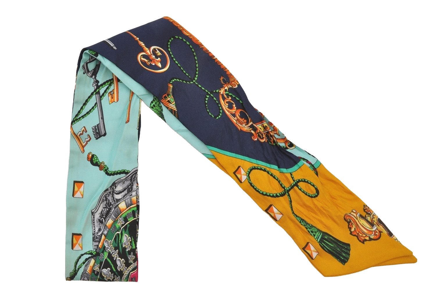 Authentic HERMES Twilly Scarf 