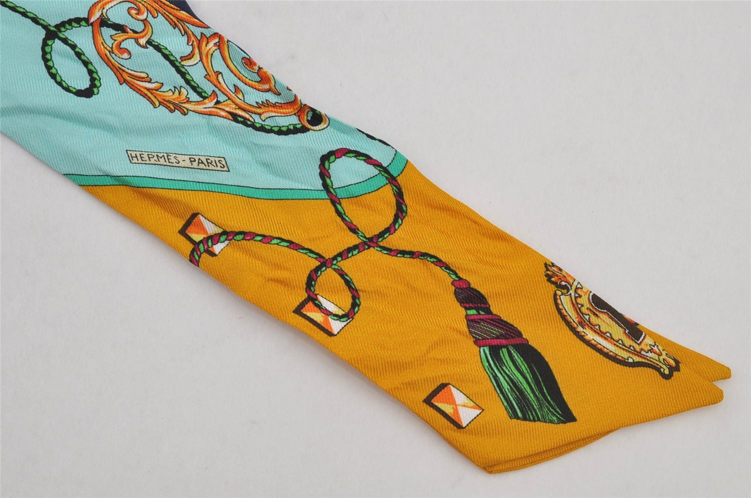 Authentic HERMES Twilly Scarf 