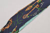 Authentic HERMES Twilly Scarf "LES CLES" Silk Yellow 6262J
