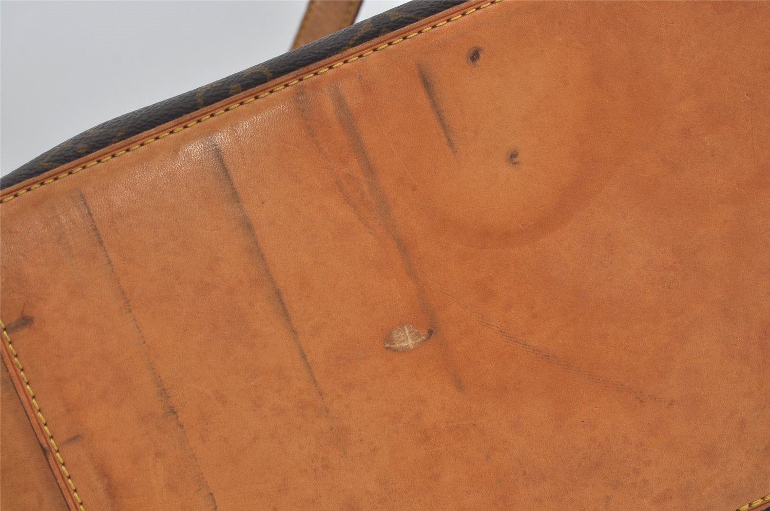 Authentic Louis Vuitton Monogram Cabas Mezzo Shoulder Tote Bag M51151 LV 6264I