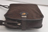 Authentic Christian Dior Trotter Shoulder Cross Bag Canvas Leather Brown 6265K