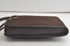 Authentic Christian Dior Trotter Shoulder Cross Bag Canvas Leather Brown 6265K