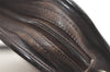 Authentic Christian Dior Trotter Shoulder Cross Bag Canvas Leather Brown 6265K