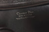 Authentic Christian Dior Trotter Shoulder Cross Bag Canvas Leather Brown 6265K