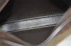 Authentic Christian Dior Trotter Shoulder Cross Bag Canvas Leather Brown 6265K