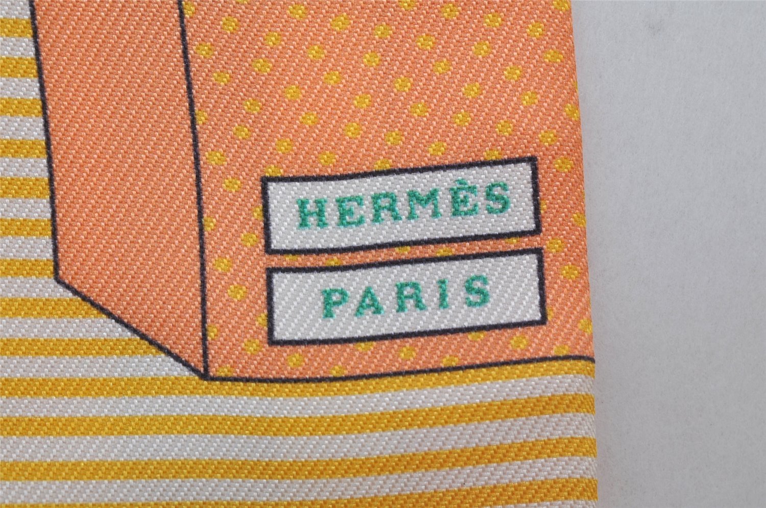 Authentic HERMES Twilly Scarf 