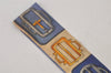 Authentic HERMES Twilly Scarf "BOUCLERIE D'ATTELAGE" Silk Blue Box 6267J