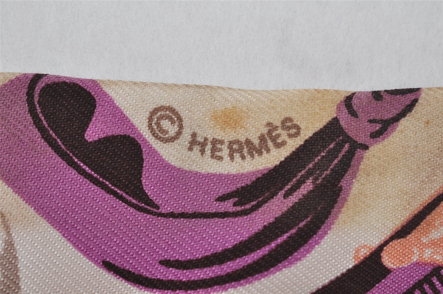 Authentic HERMES Twilly Scarf 