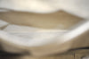 Authentic Christian Dior Vintage Shoulder Hand Tote Bag Leather White 6269I