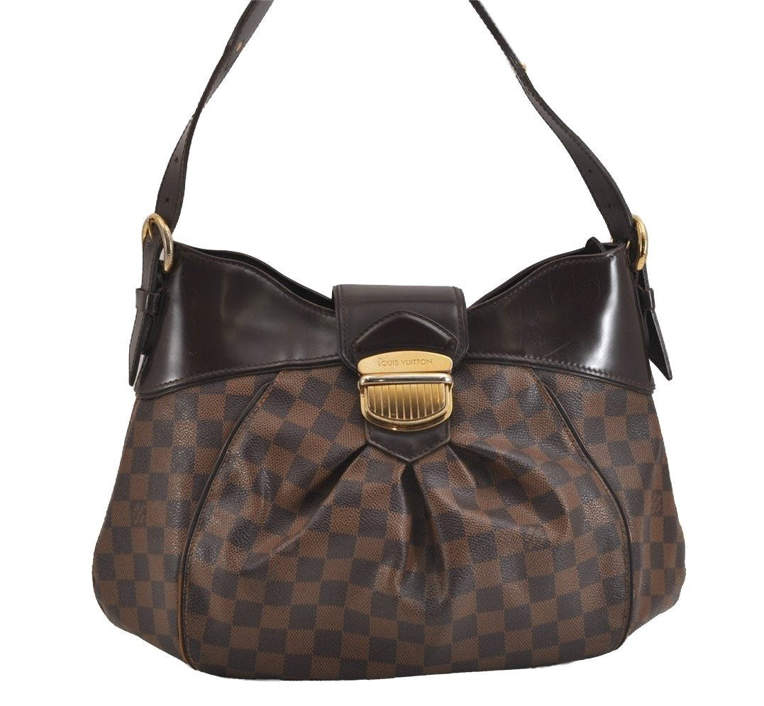 Authentic Louis Vuitton Damier Sistina MM Shoulder Hand Bag N41541 LV 6269J