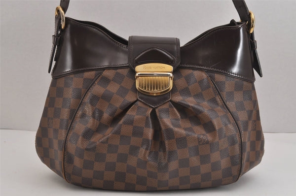Authentic Louis Vuitton Damier Sistina MM Shoulder Hand Bag N41541 LV 6269J
