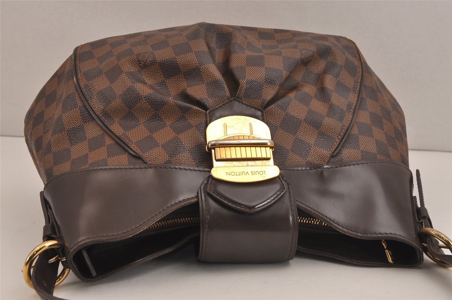 Authentic Louis Vuitton Damier Sistina MM Shoulder Hand Bag N41541 LV 6269J