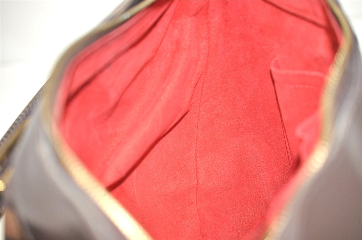 Authentic Louis Vuitton Damier Sistina MM Shoulder Hand Bag N41541 LV 6269J