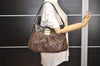 Authentic Louis Vuitton Damier Sistina MM Shoulder Hand Bag N41541 LV 6269J