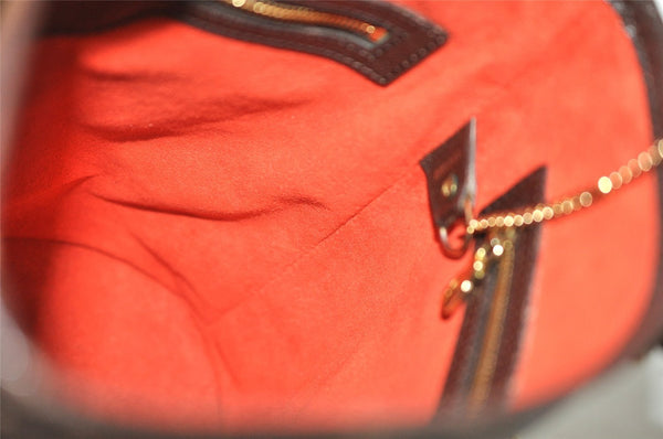 Authentic Louis Vuitton Damier Marais Bucket Shoulder Tote Bag N42240 LV 6270I