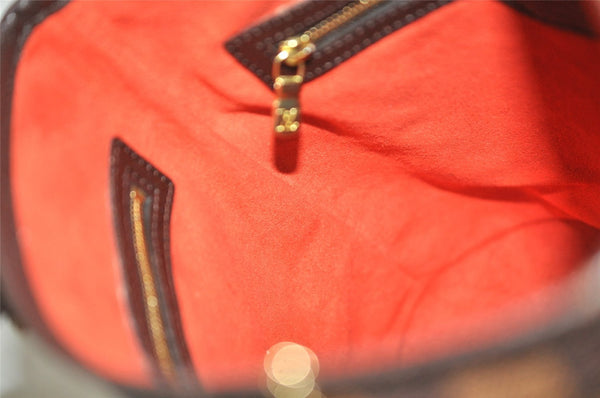 Authentic Louis Vuitton Damier Marais Bucket Shoulder Tote Bag N42240 LV 6270I