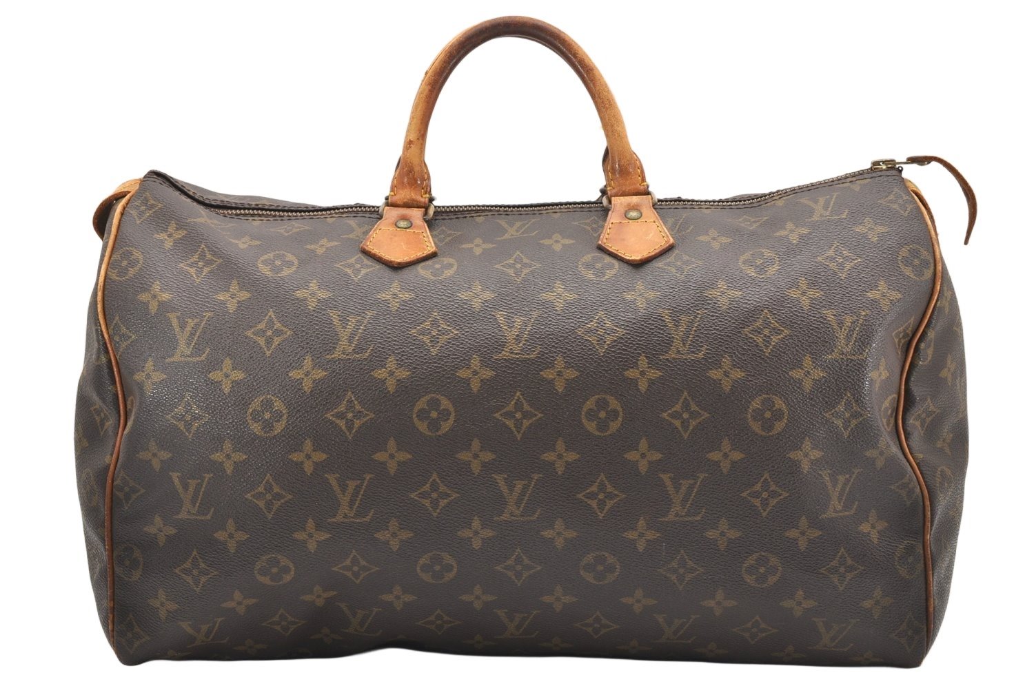 Authentic Louis Vuitton Monogram Speedy 40 Hand Boston Bag M41522 LV 6270K