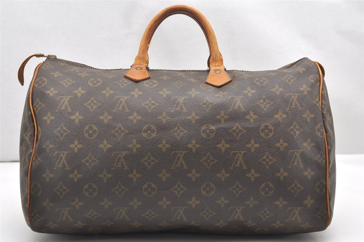 Authentic Louis Vuitton Monogram Speedy 40 Hand Boston Bag M41522 LV 6270K