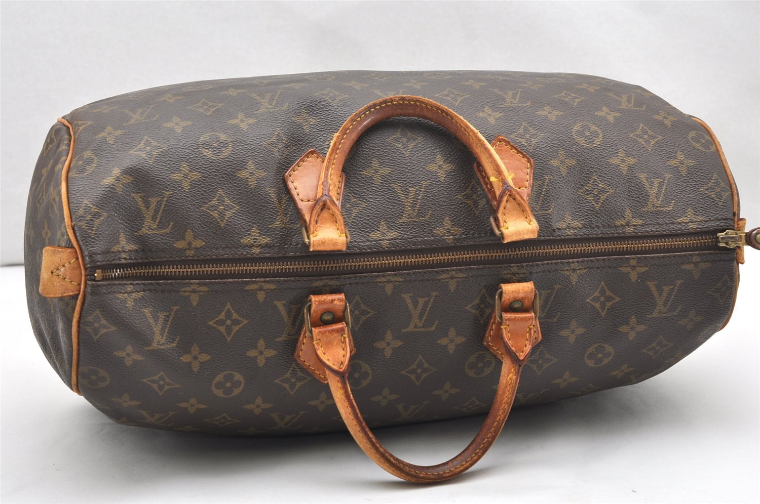 Authentic Louis Vuitton Monogram Speedy 40 Hand Boston Bag M41522 LV 6270K