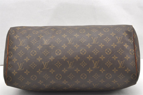 Authentic Louis Vuitton Monogram Speedy 40 Hand Boston Bag M41522 LV 6270K