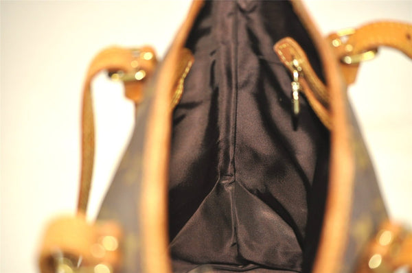Authentic Louis Vuitton Monogram Bucket PM Shoulder Tote Bag M42238 LV 6271J