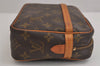Authentic Louis Vuitton Monogram Compiegne 23 Clutch Hand Bag M51847 LV 6272J