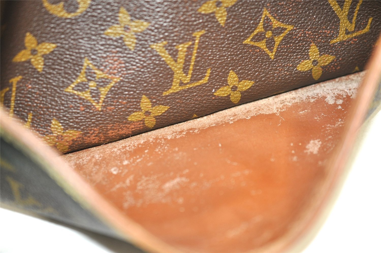 Authentic Louis Vuitton Monogram Compiegne 23 Clutch Hand Bag M51847 LV 6272J