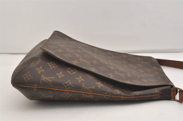 Authentic Louis Vuitton Monogram Musette Shoulder Cross Body Bag M51256 LV 6273J