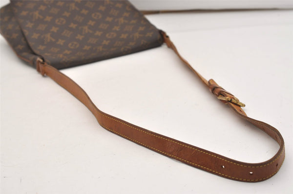 Authentic Louis Vuitton Monogram Musette Shoulder Cross Body Bag M51256 LV 6273J