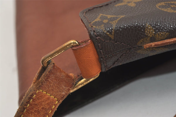 Authentic Louis Vuitton Monogram Musette Shoulder Cross Body Bag M51256 LV 6273J