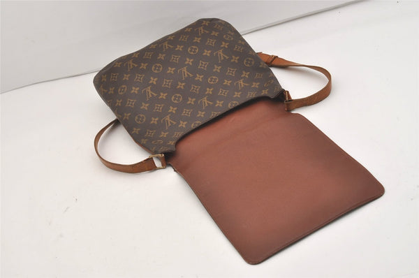 Authentic Louis Vuitton Monogram Musette Shoulder Cross Body Bag M51256 LV 6273J