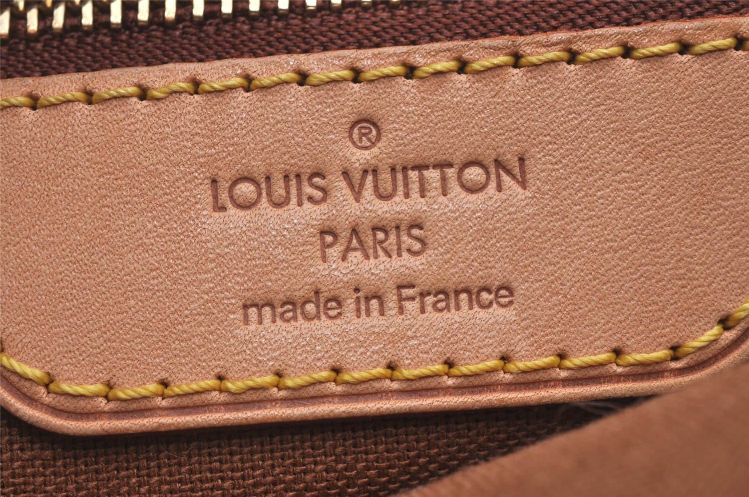 Authentic Louis Vuitton Monogram Batignolles Horizontal Tote Bag M51154 LV 6274I