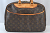 Authentic Louis Vuitton Monogram Deauville Hand Bag M47270 LV 6274J