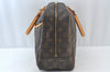 Authentic Louis Vuitton Monogram Deauville Hand Bag M47270 LV 6274J