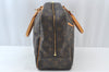 Authentic Louis Vuitton Monogram Deauville Hand Bag M47270 LV 6274J