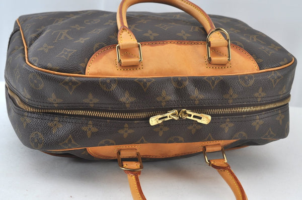Authentic Louis Vuitton Monogram Deauville Hand Bag M47270 LV 6274J