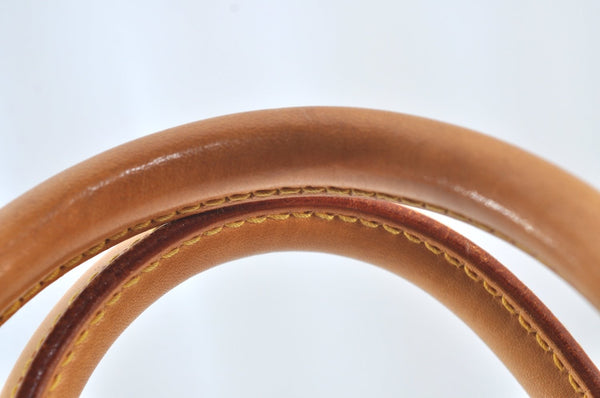 Authentic Louis Vuitton Monogram Deauville Hand Bag M47270 LV 6274J