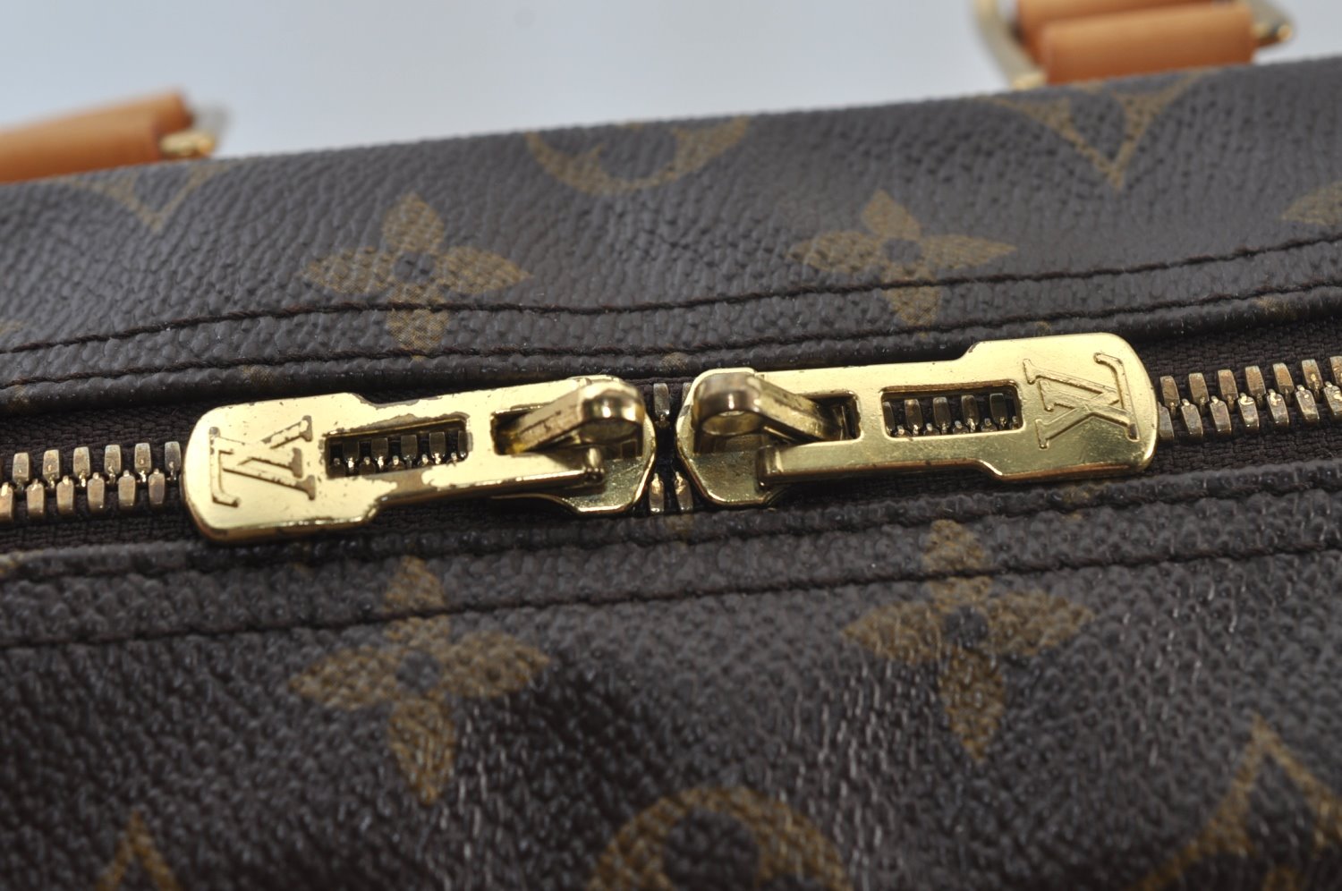 Authentic Louis Vuitton Monogram Deauville Hand Bag M47270 LV 6274J